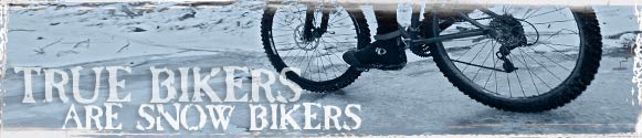 True Bikers are Snow Bikers