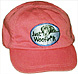 Embroidered Hat, Salmon